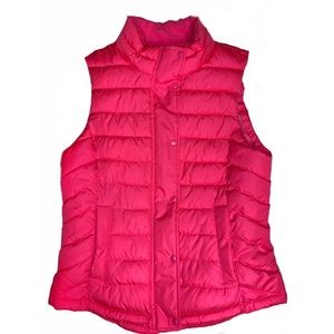 Gap pink vest size S